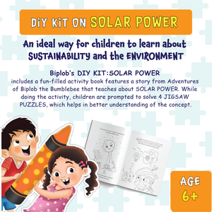 ชุดอุปกรณ์พลังงานแสงอาทิตย์แบบ DIY สำหรับเด็ก หนังสือกิจกรรม 4 ชิ้น จิ๊กซอว์ ดินสอสี สำหรับการทดลองทางวิทยาศาสตร์ 100 ชิ้นต่อชุดใหม่ - Product Image 2