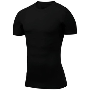 T-shirt de compression pour homme à manches courtes, séchage rapide, anti-boulochage - Product Image 1