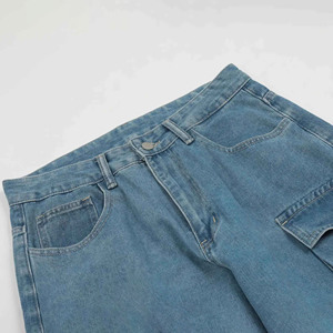 Dernier design, vente en gros, pantalon unique pour femme, hiver, taille mi-haute, 100% coton, respirant, écologique, léger, pour femme, jeans - Product Image 6