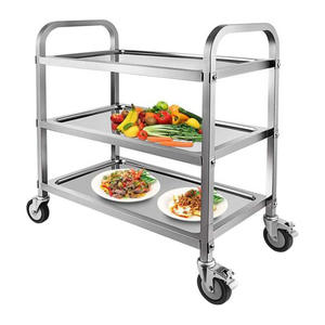 Étagères de rangement en métal résistantes à la rouille avec design en fil métallique ouvert et roues verrouillables pour solutions de rangement à domicile - Product Image 2