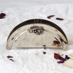 Luxury Gold Metal Napkin Holder Floral <b>Tissue</b> Stand Decorative Paper Dispenser for <b>Wedding</b> Hotel Restaurant Table Napkin Stand - Product Image 4