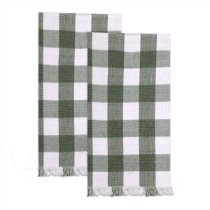 Serviettes de cuisine 100% coton OEM, rayées, teintes en fil, pour Noël, à prix abordable - Product Image 6