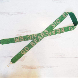 Cinturones de cuentas de cristal hechos a mano, rojos y negros, de lujo, clásicos, de estilo vintage, con longitud personalizada, correas para guitarra y diseño de bordado de estrellas y semillas para bolsos. - Product Image 4