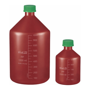 ขวด PP สีเหลืองอำพันกันรั่ว ขนาด 125-500 มล. พร้อมซีล PTFE/บิวทิลเซปต้า สำหรับตัวอย่างของเหลวและผง - Product Image 3