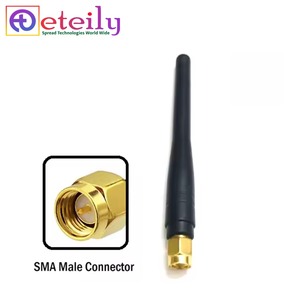 ที่มีคุณภาพสูงความต้องการสูง315เมกะเฮิร์ตซ์3dBi ยางเป็ดเสาอากาศกับ SMA ชายเชื่อมต่อตรง ETEILY ทำในประเทศอินเดีย - Product Image 1