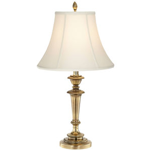 Ensemble de 2 lampes de table modernes, finition nickel brossé argenté, base en métal avec abat-jour en fausse soie noire pour chambre à coucher et salon - Product Image 5