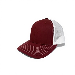 Gorra de camionero de malla de tela de algodón fresco de 6 paneles con logotipo y color personalizado, gorra deportiva de calle clásica y novedosa vintage, hecha en Vietnam - Product Image 4