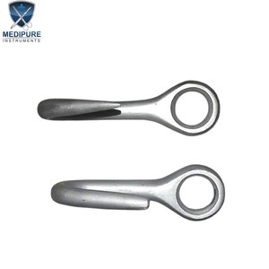 เครื่องมือสูติศาสตร์สัตว์แบบมืออาชีพ ตะขอเกี่ยวตาปลายทู่ ทำจากเหล็กกล้าไร้สนิม ใช้ซ้ำได้ สำหรับสัตว์ในฟาร์ม - Product Image 5