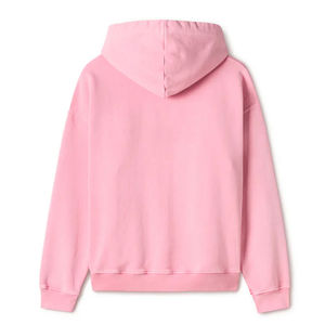 Sudadera con Capucha de Invierno Rosa de Moda, 600 GSM, 100% Algodón, Unisex, con Logotipo Personalizado OEM, Transpirable, Gruesa, Estilo Urbano para Hombre y Mujer - Product Image 2