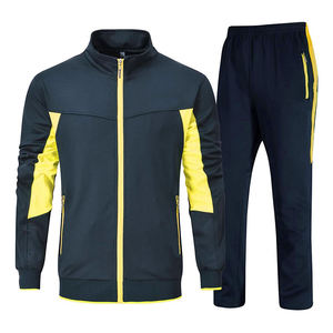 Precio al por mayor: Conjuntos deportivos de streetwear de talla grande, reversibles, transpirables y ligeros, con chaquetas de cremallera completa y pantalones deportivos. - Product Image 6