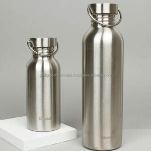 Vente en gros OEM Fiole à vide isolée en acier inoxydable de 480ml Thermos Boisson de sport Bouteille d'eau à isolation thermique avec poignée - Product Image 5