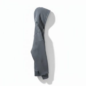 Sweat-shirt à capuche en molleton pour homme, couleur unie, coupe classique, décontracté, pour l'automne, avec cordon de serrage et poches, 100 % coton épais - Product Image 4