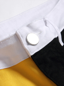 Pantalones Cortos de Mezclilla de Moda Urbana para Hombre, Logotipo Personalizado, Cintura Elástica, Fabricante, Jeans de Primera Calidad, Pantalones Cortos de Mezclilla Lavados - Product Image 3
