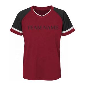 Uniforme de baseball et de softball personnalisé avec nom et numéro, uniformes de sport sublimés, vêtements d'équipe de baseball, maillots de baseball à col en V - Product Image 5