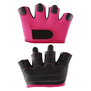 Mitaines de sport unisexes confortables sans doigts avec logo et design personnalisés, gants de fitness pour femmes, gants de musculation à demi-doigts - Product Image 1