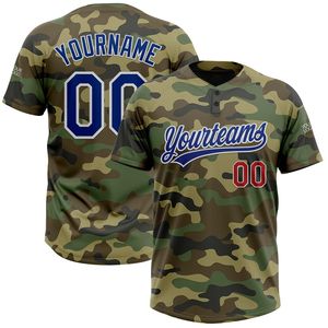 Maillot de softball personnalisé noir et orange camouflage pour homme, manches courtes, impression sublimée, évacuation de l'humidité, 100 % polyester, tenue d'équipe - Product Image 5