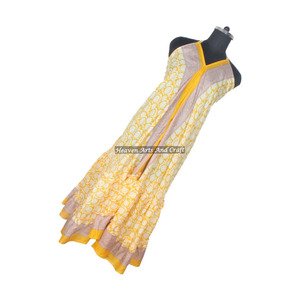 Sari de Seda Vintage Estilo Boho Indio, Diseño Multicolor, Vestido Largo Informal, Prenda de Vestir para Mujer, Elegante Vestido de Noche para Damas - Product Image 1