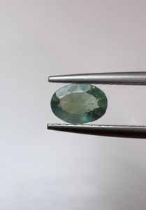 Piedra de Alejandrita Suelta, Corte Ovalado, Cambio de Color Verde Azulado, Facetada, 6.80x5mm, 0.60ct, Gema Rara de Colección, para Joyería Fina, Natural - Product Image 2