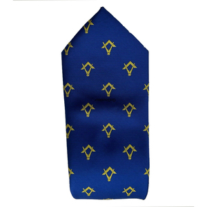 Corbata Masónica de Seda 100% Tejida con Símbolos de Grados, Regalo para Masones, Regalia de Alta Calidad, Corbata Masónica Hecha a Medida, Corbata de Seda con Logotipo Personalizado - Product Image 2