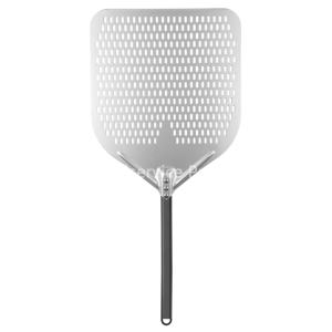 Ustensiles de cuisine Henry Foodservice, pelle à pizza perforée en argent, carrée et ronde, pour la maison et la cuisine, outils à pizza - Product Image 1