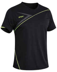 Ensemble de t-shirt et short d'entraînement pour homme personnalisé, uniforme sportif deux pièces, respirant, léger, vêtements de sport performants - Product Image 2