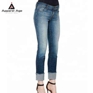 Pantalones Vaqueros Transpirables para Mujer, Estilo Único, Venta al Por Mayor en Línea, Personaliza Tu Propio Diseño - Product Image 3