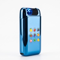 Briquet Électrique Plasma au Design Attrayant, Arc Coupe-Vent Sans Flamme, Rechargeable USB, Plaqué Or, Verrou de Sécurité, Décoratif pour Cigares et Barbecues
