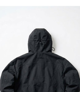 Chaqueta cortavientos para hombre, chaqueta deportiva para exteriores, chaqueta con logo personalizado, chaqueta ligera con capucha, cortavientos de nailon, chaqueta impermeable. - Product Image 5