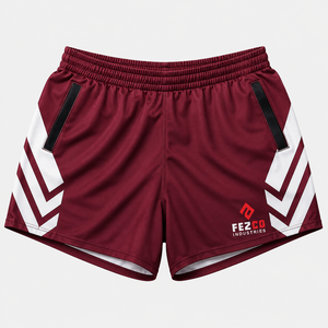 Pantalones Cortos Deportivos de Verano para Hombre, de Secado Rápido, con Estampado de Atardecer, Corte Regular - Product Image 4