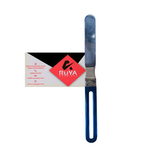 Espátula Mezcladora de Mantequilla de Acero Inoxidable para Cocina, Resistente al Calor, Antiadherente, Esterilizable, Arcoíris, 23cm, Resistente, Morado - Product Image 3