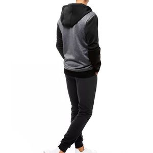 ชุดวอร์มผ้าฝ้ายฟลีซทรงเข้ารูปสำหรับผู้ชายสำหรับฤดูหนาว - Product Image 4