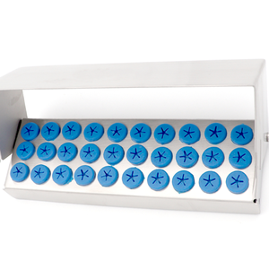 Estuche para Instrumentos de Ortodoncia Dental con Inserciones de Estrella Azul, Bandeja de Almacenamiento Profesional para Herramientas Quirúrgicas - Product Image 6