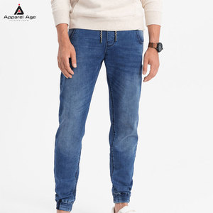 Pantalones Joggers de Mezclilla para Hombre, Último Diseño, Servicio OEM, Pantalones Joggers Lavados, Cómodos - Product Image 3