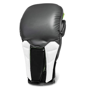 ถุงมือฝึกซ้อม MMA แบบครึ่งนิ้ว วัสดุ PU ปิดด้วยเวลโคร สีเขียว-ดำ สำหรับทุกเพศ เหมาะสำหรับศิลปะการต่อสู้ - Product Image 2
