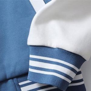 Vestes de baseball bleues de haute qualité pour hommes, vestes universitaires sur mesure pour hommes, vente en gros, nouvelle mode, vestes universitaires à lettres - Product Image 6