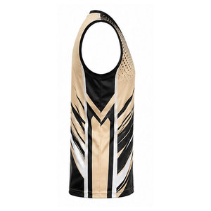 Maillot de volley sans manches personnalisé pour équipe, en tissu respirant, léger et offrant une grande liberté de mouvement pour les joueurs - Product Image 6