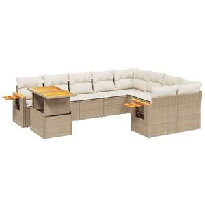 Ensemble de canapés de jardin beige - Product Image 2