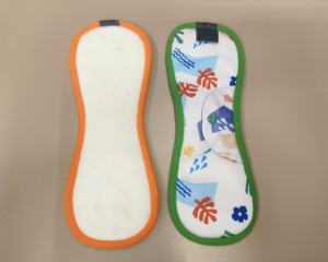 Toallas Sanitarias de Algodón Reutilizables y Lavables, Altamente Absorbentes, con Alas, Diseño Transpirable para Mujeres - Product Image 6