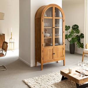 Vandana Maxima Grand 4-Door Acacia Wood Display Cabinet - Product Image 1