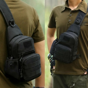 Hot Selling Men Tactical Chest Fanny Packs Cross Body Travel Hiking Sports Shoulder Backpack - Product Image 4