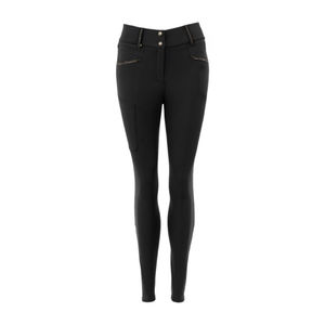 Pantalon d'équitation confortable, coupe slim, respirant, élégant, léger, durable, pour femme, avec assise intégrale, parfait. - Product Image 1