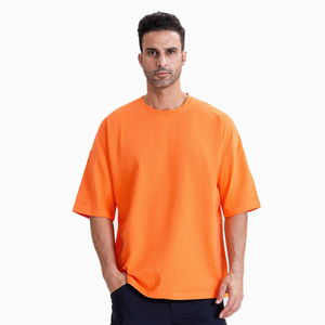 Camiseta de Algodón de Alta Calidad para Hombre, Cuello Redondo, Suave, Informal, a la Moda, Proveedor OEM ODM - Product Image 6