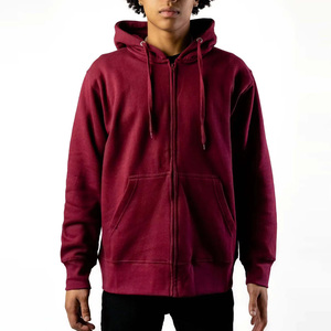 Wholesale Custom Logo Full Zip Hoodie <b>Ring</b> Spun Cotton Streetwear Hoodie for Men USA Supply - Product Image 4