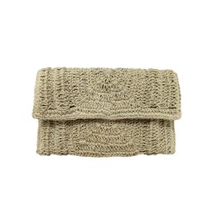 Bolso de mano metálico tejido a mano para mujer, elegante, color oro y plata, bolso de noche para damas, bolso de moda para novias y fiestas. - Product Image 2