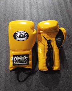 Guantes de Boxeo Profesionales Estilo Mexicano Cleto Reyes, de Piel de Vacuno Auténtica, con Cordones, para Entrenamiento de Sparring y Kickboxing - Product Image 1