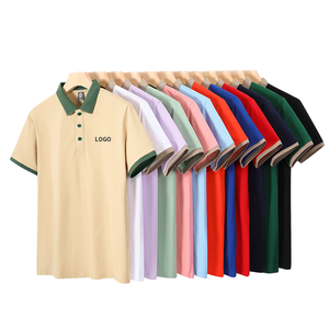 Custom Embroidered Printed Logo Men's Premium Golf Polo <b>Tshirt</b> 100% Polyester Breathable Restaurant Workwear Men's Polo Shirts - Product Image 6