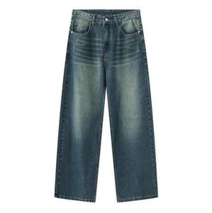 Elegante Conjunto de Invierno Personalizado para Hombre, Chaqueta de Mezclilla Cruda Informal y Pantalones de Corte Holgado, Conjunto de Otoño - Product Image 6