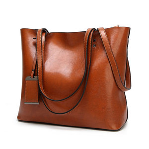 Bolsos de Hombro de Cuero Genuino Vintage Personalizados al por Mayor, Bolsos de Mano de Lujo para Mujer, Cierre de Cremallera de Moda de Primera Calidad, Duraderos - Product Image 5