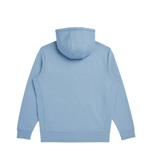 เสื้อสเวตเชิ้ตผ้าฟลีซมีฮู้ดสีฟ้าอ่อนสำหรับผู้ชาย สีพื้น แขนปกติ ใส่สบายๆ ในฤดูใบไม้ร่วง - Product Image 2