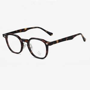 9191 Fashion High Quality Classic Retro TR90+Acetate Round Framen Eyewear for Women Men Anti-blue Light Optical <b>Frames</b> 2025 - Product Image 2